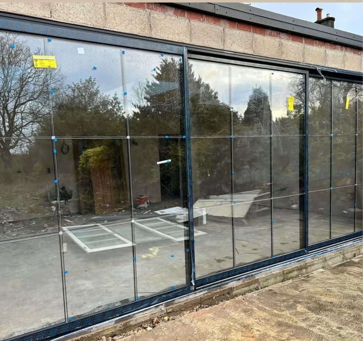 Completed Zeenee Aluminium glazing project